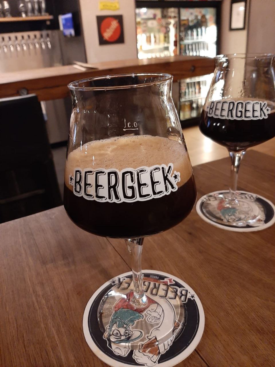 cerveza artesanal Imperial Stout en Beer Geek en Praga