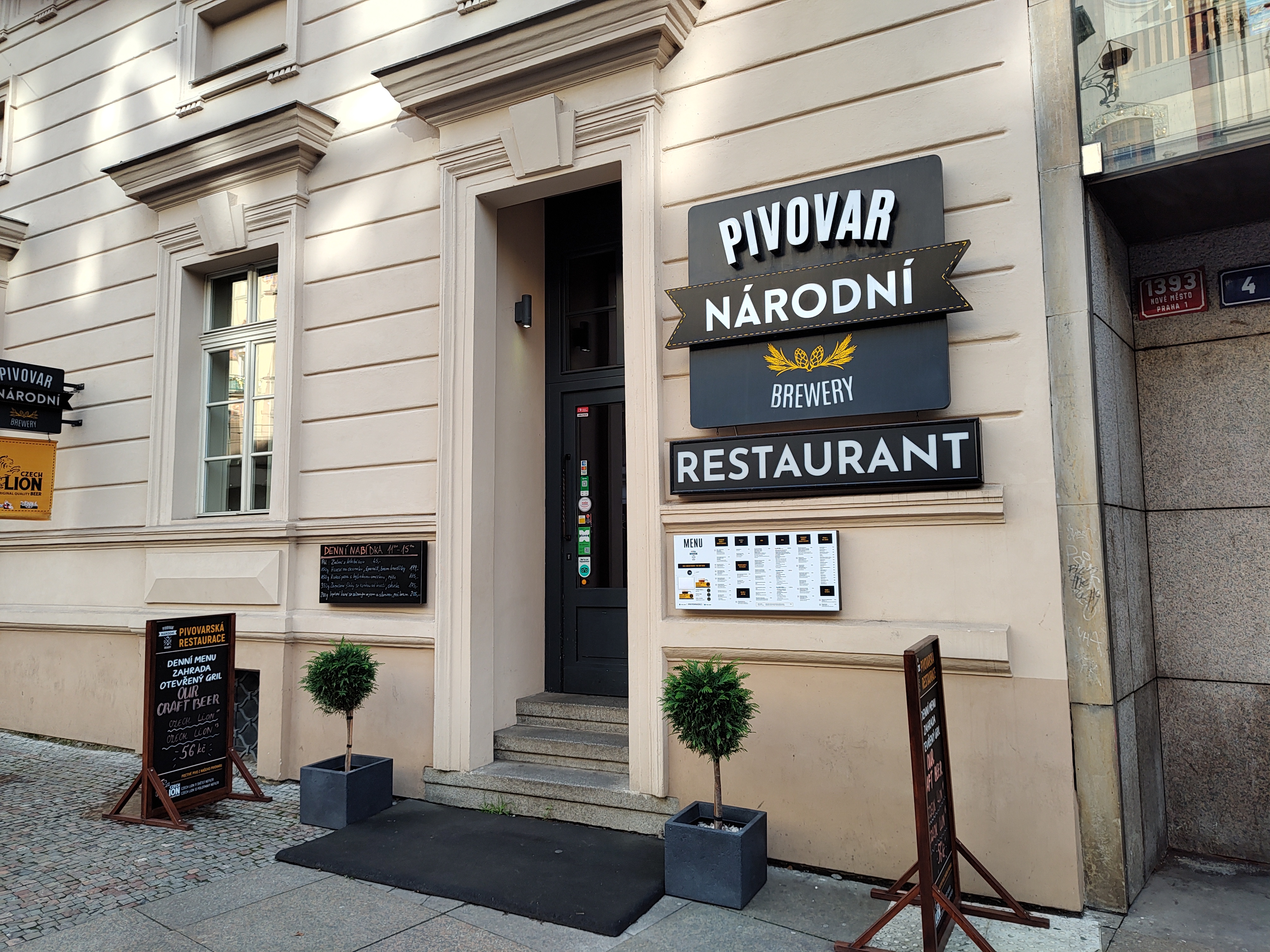 Pivovar Národní, podría ser un gran brewpub si no fuera por su cerveza