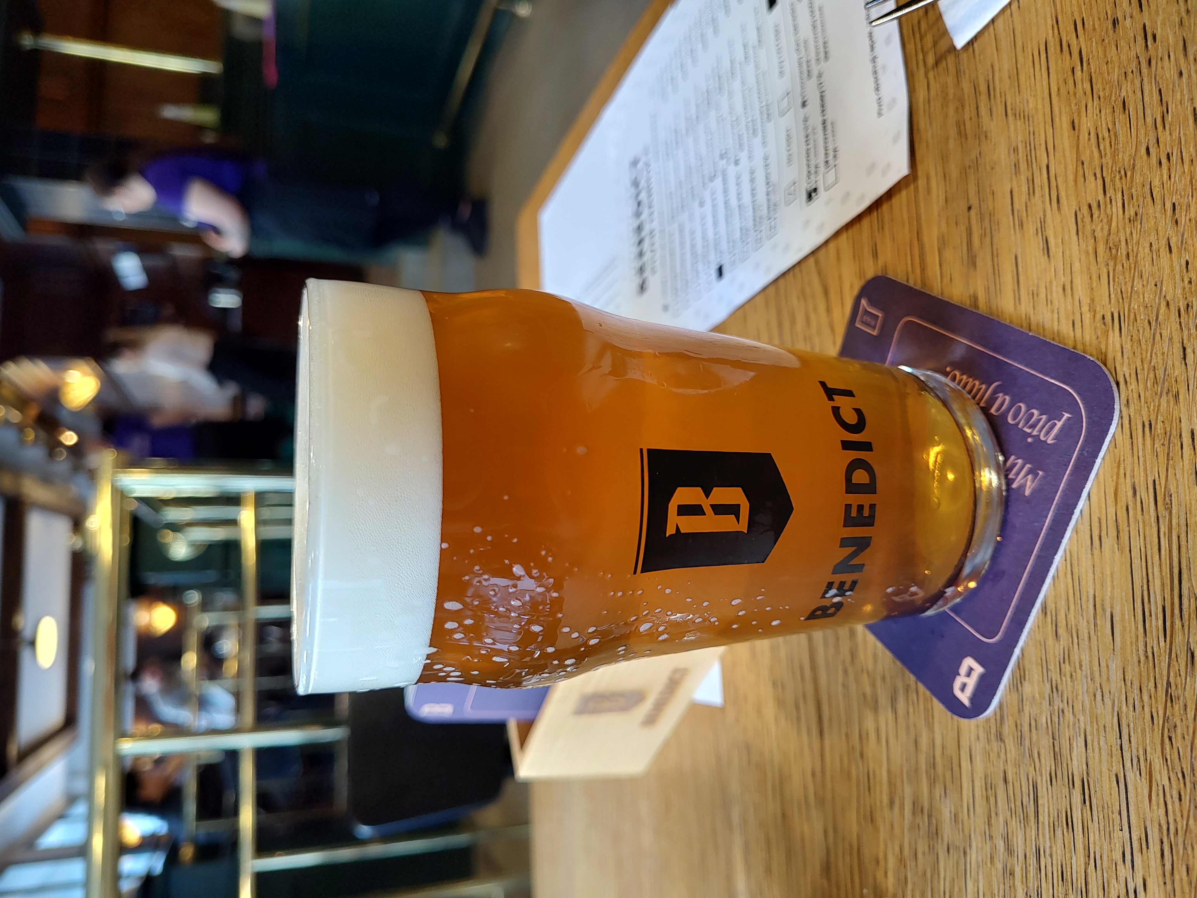 West Coast IPA del Pivovarský dům Benedict, una muy buena cerveza