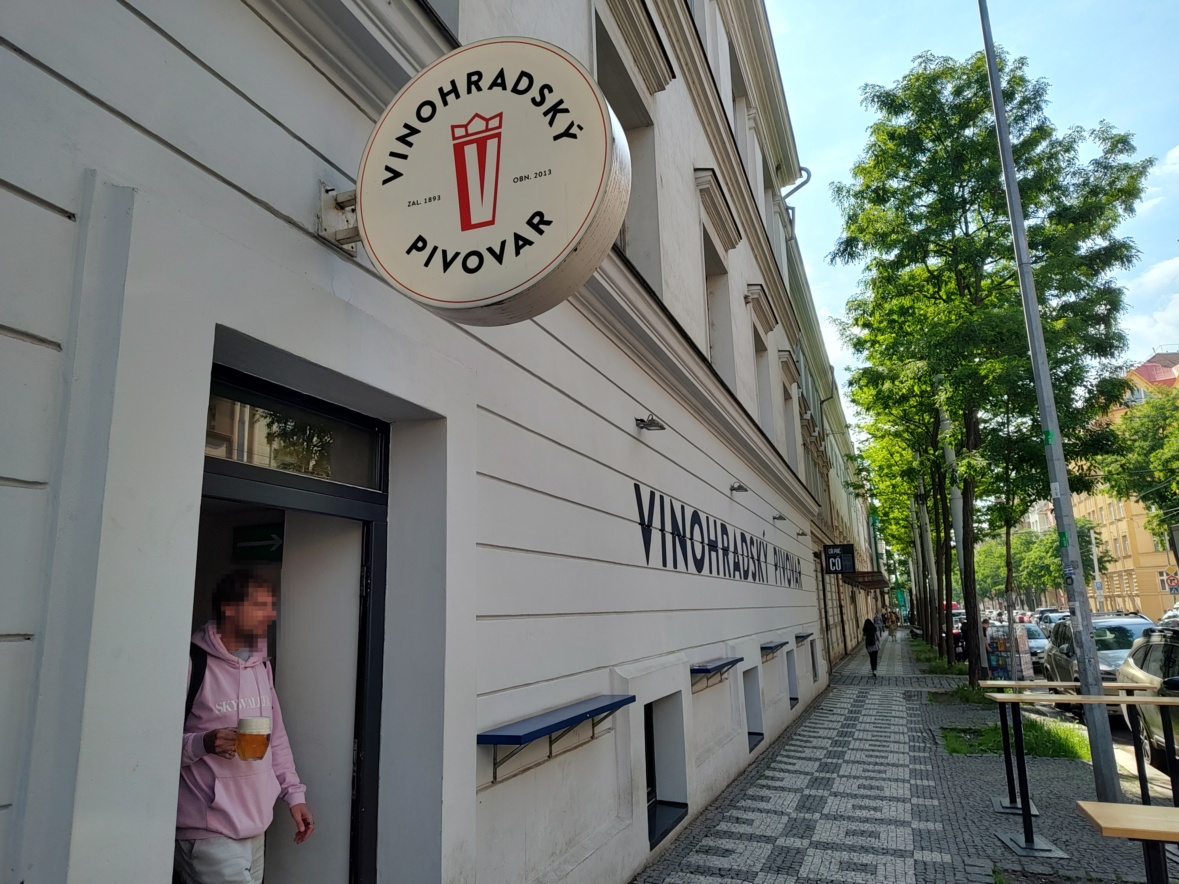 Vinohradský Pivovar es un brewpub con buena cerveza en Praga