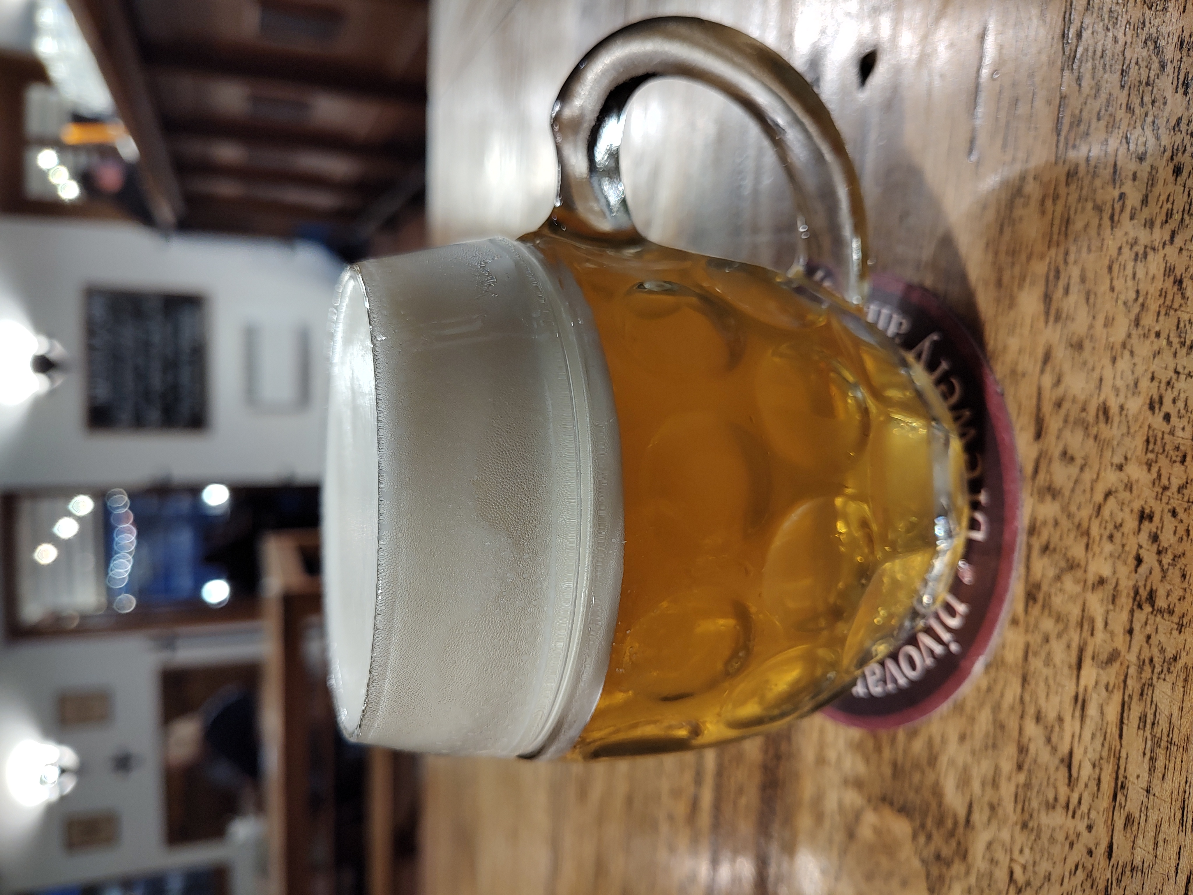 Cerveza del Pivovar Vojanův Dvůr en Praga, una lager checa de buena calidad