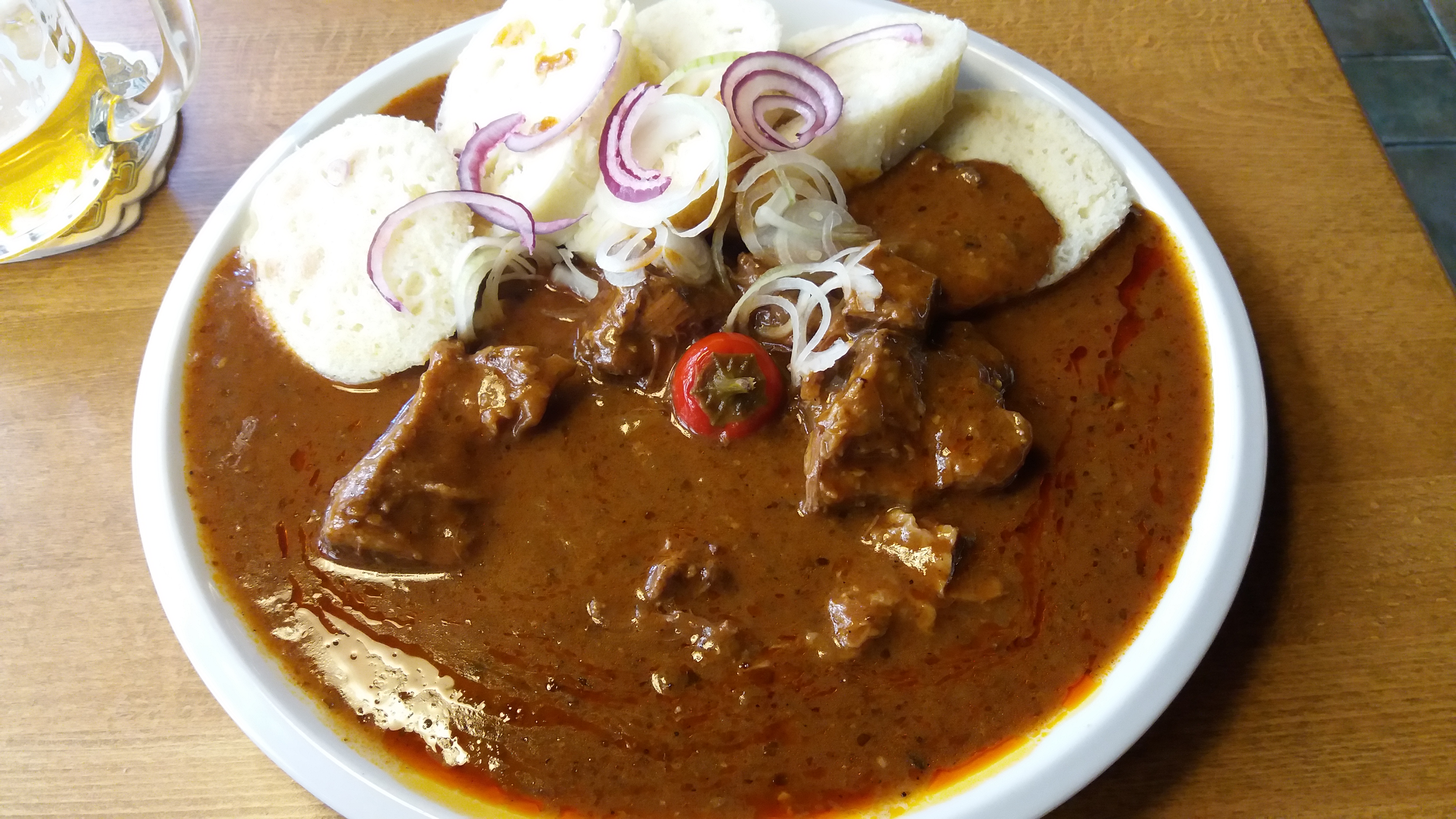 Gulash, un guiso de carne adoptado en la República Checa