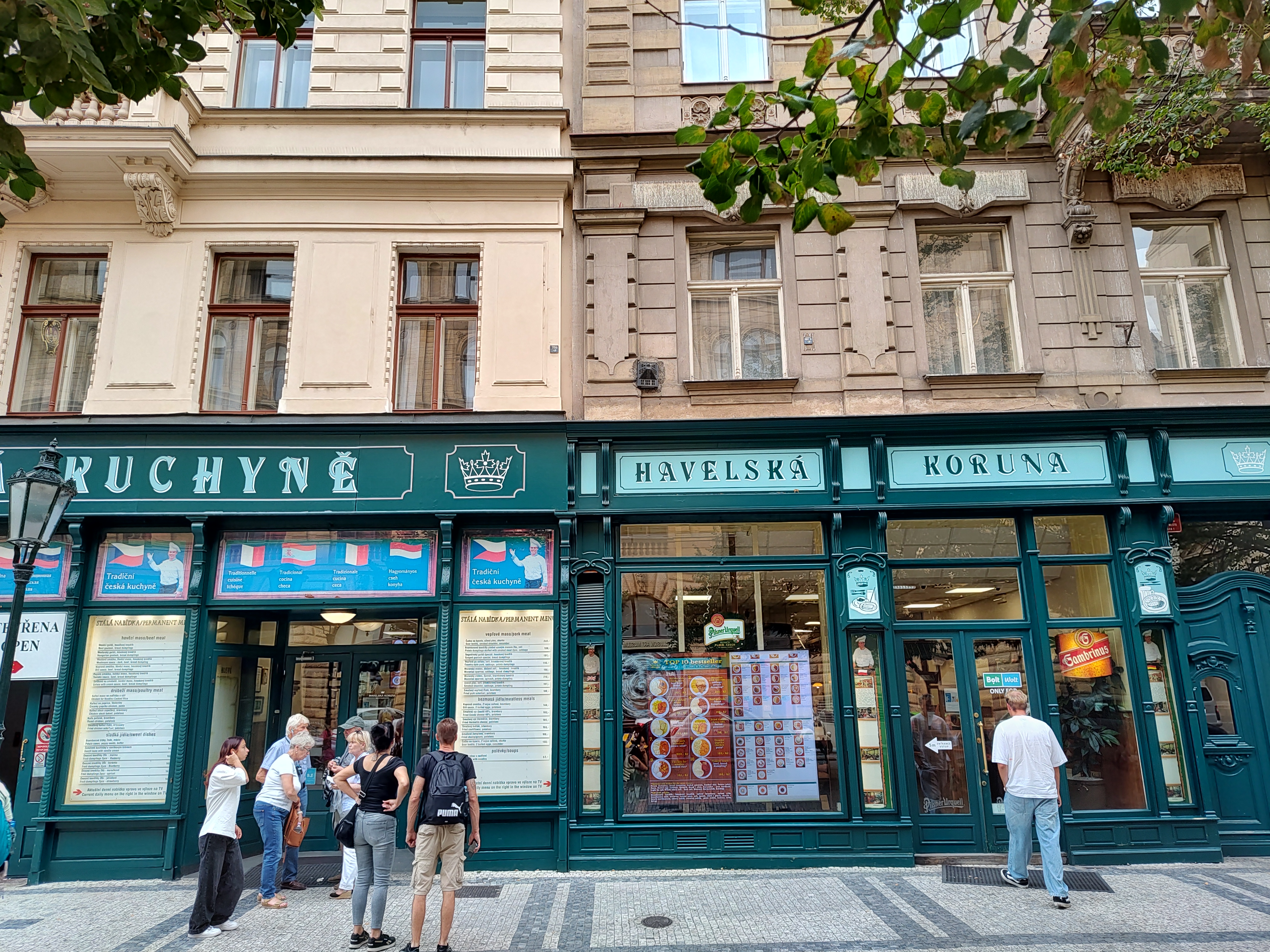 Havelská Koruna, restaurante barato en Praga con buena relación calidad-precio