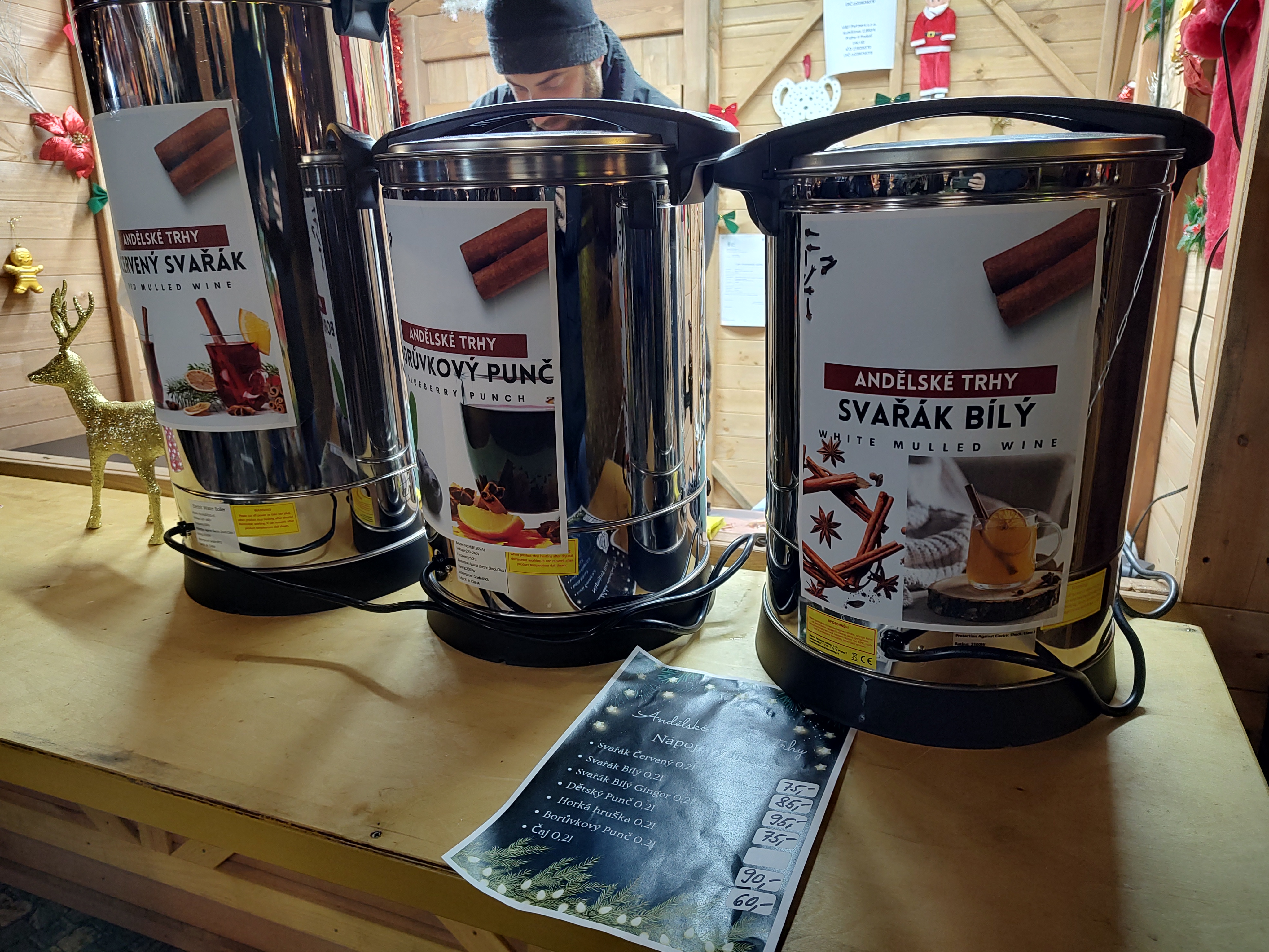 svařák, el gran protagonista de los mercadillos navideños de Praga